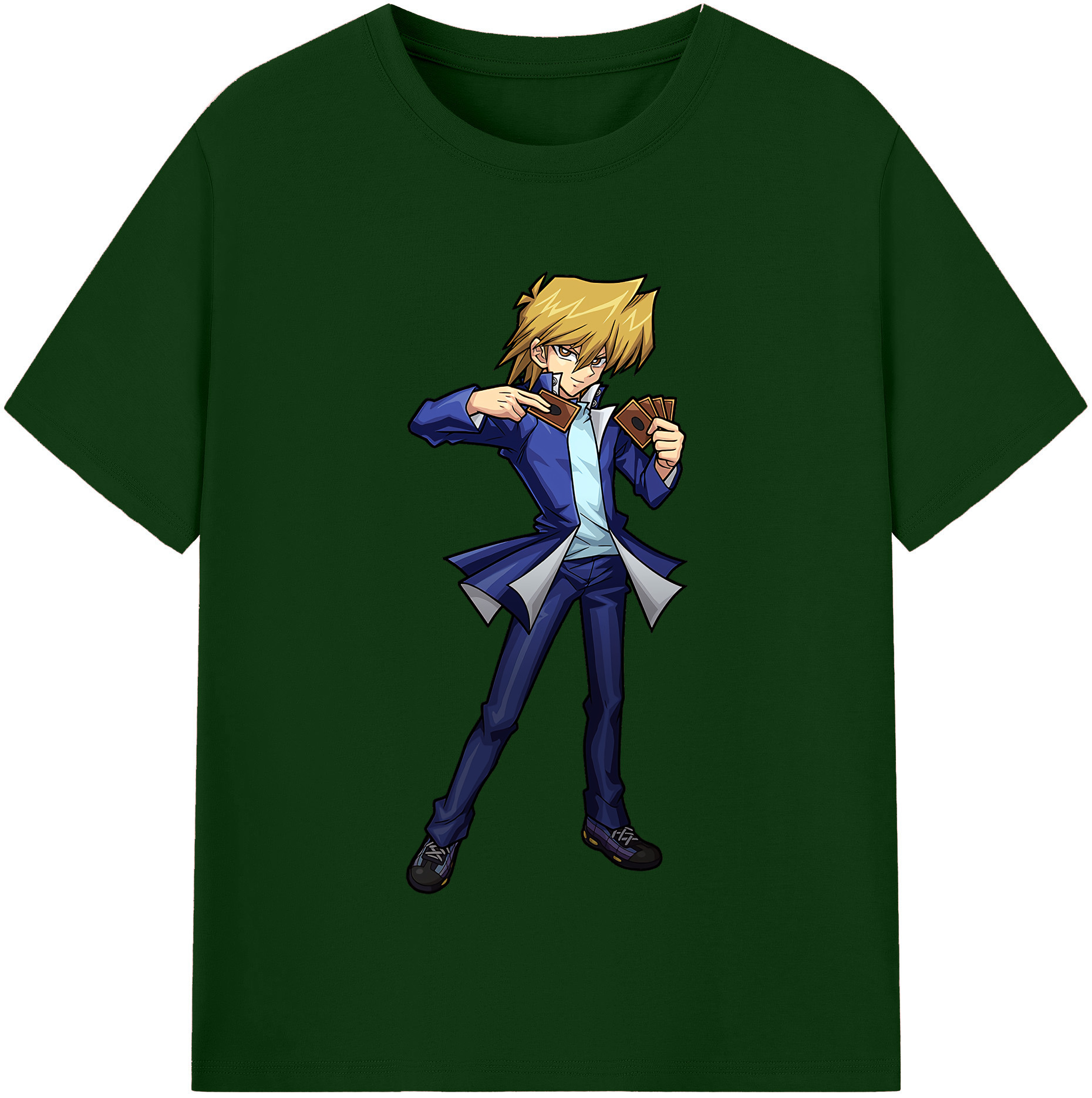 （画像用） 遊☆戯☆王 Yu-Gi-Oh! 綿100％半袖Tシャツ（フロントプリント）